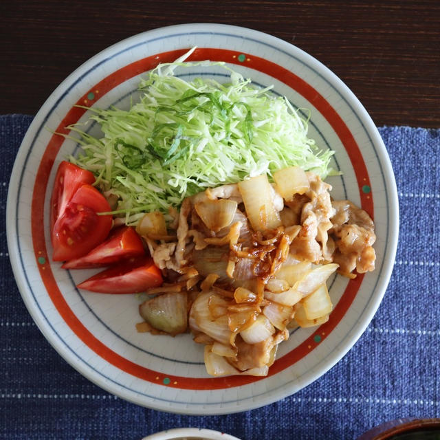 宮城県産：豚肉の生姜焼き