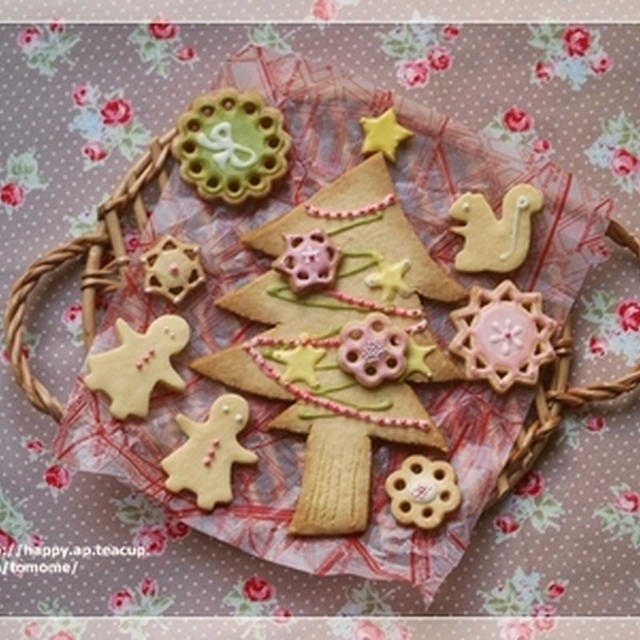 デコラでハッピークリスマス♪アイシングしてみました。