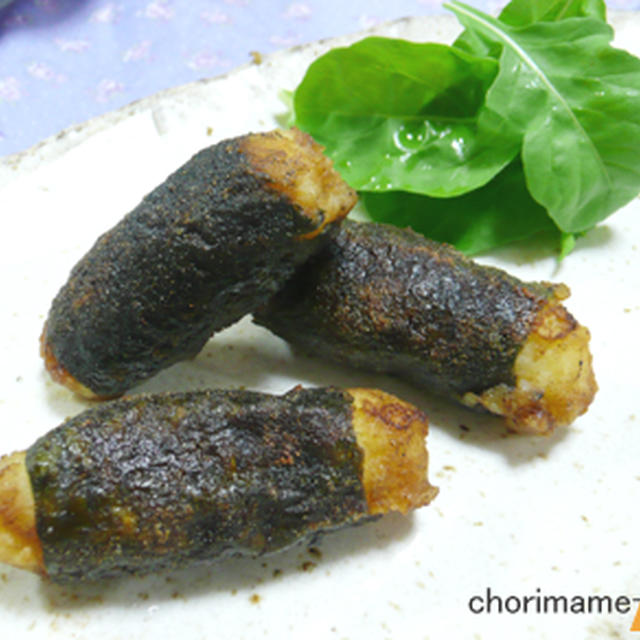 もっちりいも磯辺焼き