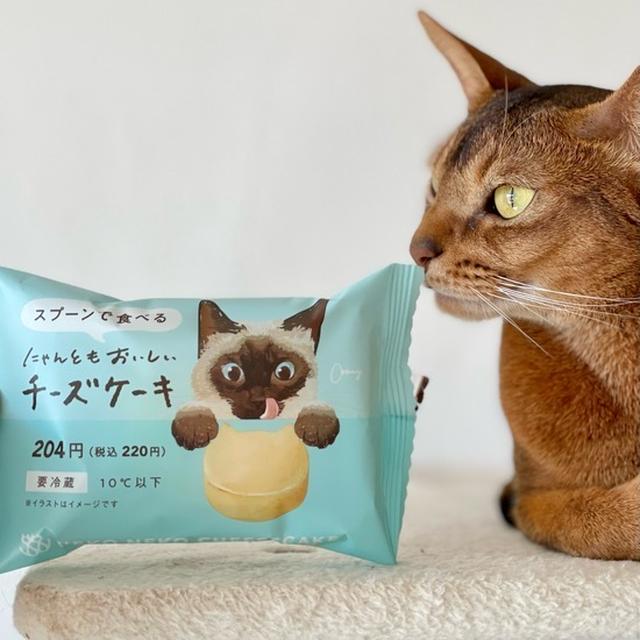 【ファミリーマート】小さなねこちゃんのチーズケーキが美味しいくて、空き容器も使える♪
