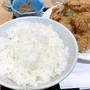 越後川口SA上り　から揚げ定食