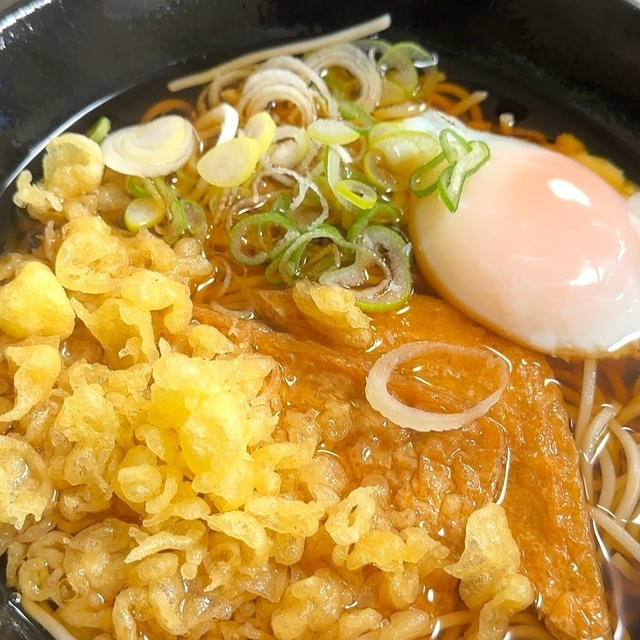 立ち蕎麦行脚「ゆで太郎平河町店の朝きつね」