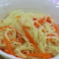 健康法師の　人参嫌いさんに贈るキャロット冷麺