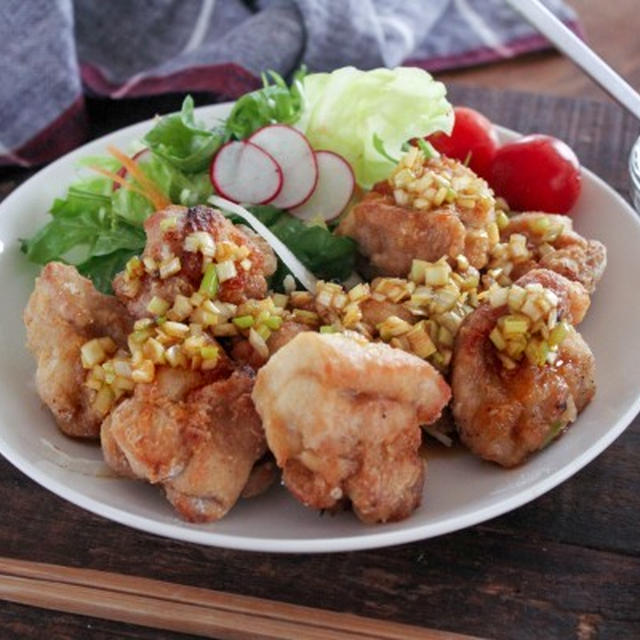ノンオイルなのにジューシー！揚げない鶏から♩