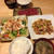 一昨日の晩御飯は鶏とねぎの炒め物など～