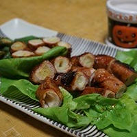 ネギの豚肉ロール