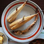 石川県産：能登フグの干物と餅つき
