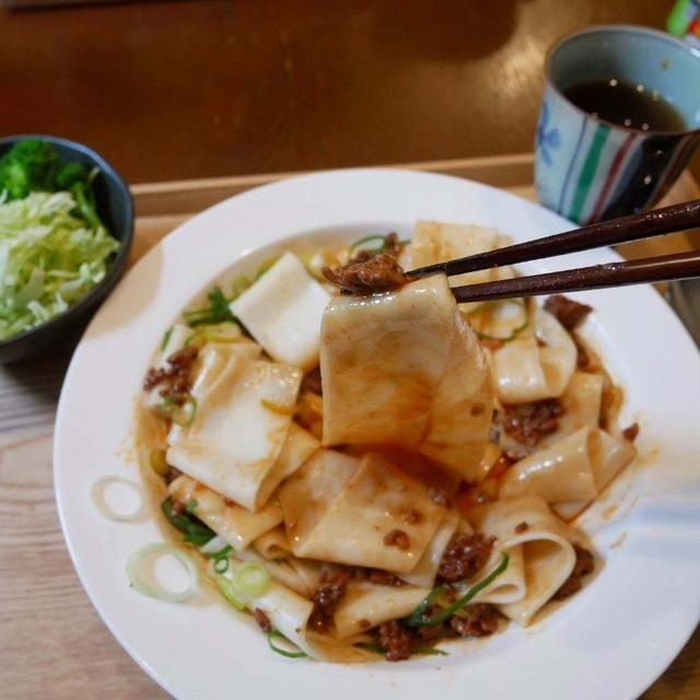 麺肉味噌のっけ、昨日の晩ごはん#本日のおうちごはん