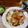 麺肉味噌のっけ、昨日の晩ごはん#本日のおうちごはん