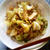 「豚ひき肉と春キャベツと厚揚げの味噌炒め」