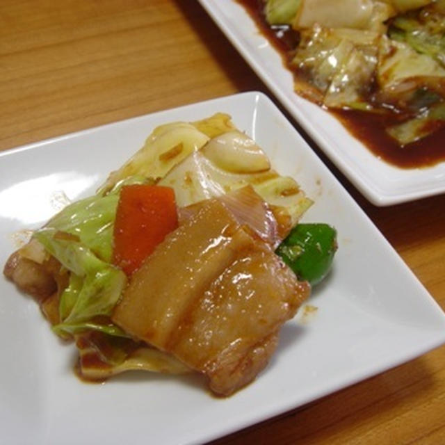 回鍋肉。