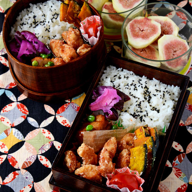 【今日のおべんと】ささみから揚げ弁当