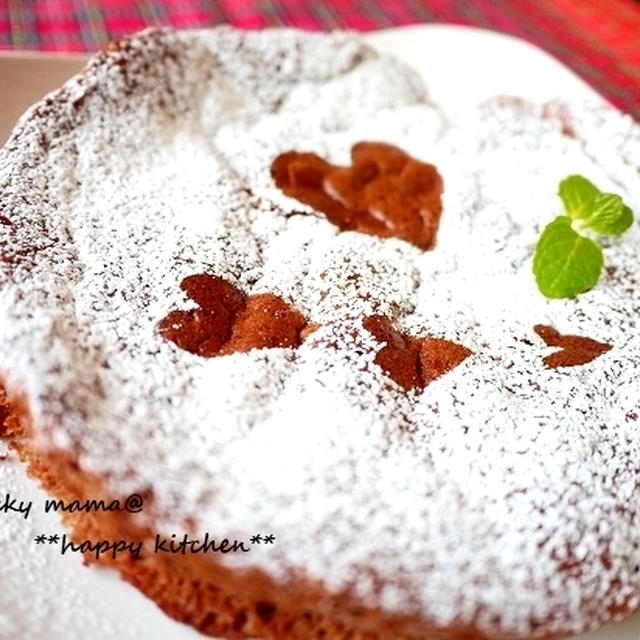 材料３つで簡単 ふわふわ濃厚チョコレートケーキ By たっきーママ 奥田和美 さん レシピブログ 料理ブログのレシピ満載