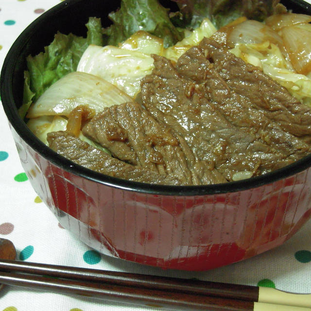 牛カルビ丼