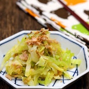 《レシピ》レンジで簡単！無限キャベツ・ツナ入り、中華味。