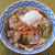 温泉玉子入り豚肉うどん