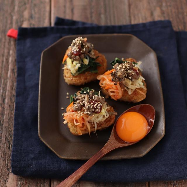 【レシピ】石焼風！ビビンバおにぎり