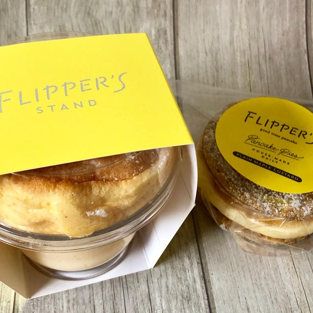 自由が丘etomo  FlippersSTAND スフレパンケーキプリンとパンケーキパイ
