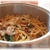 モランボンPREMIUM鍋の素で。ワンポットパスタ☆もつ鍋風