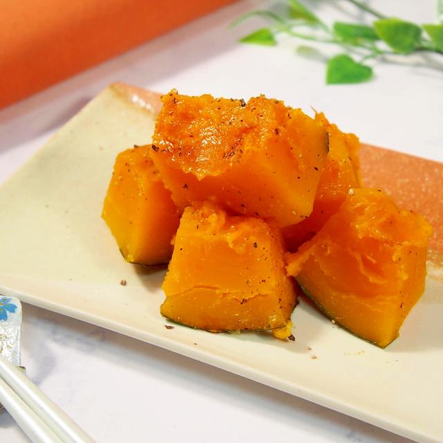 【ホットクックレシピ】かぼちゃの醤油バター煮【副菜】