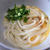 冷凍うどんで釜たま。うどん２種