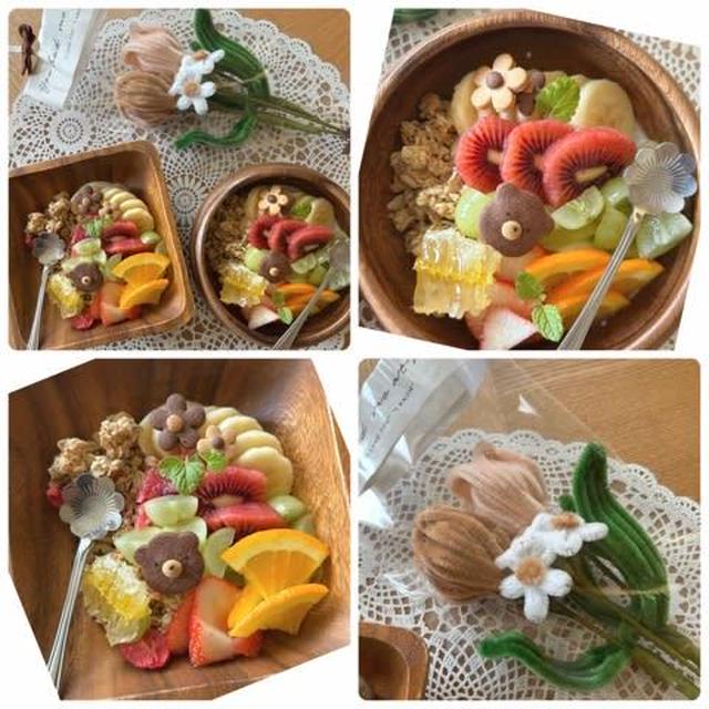 アサイーボウル🍓　〜フルーツカッティング♡〜