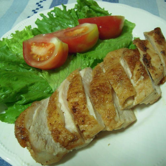 鶏肉のパプリカ焼き