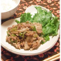 新食感!!豚バラ肉とネギのホロホロ炒め