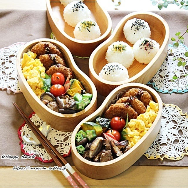 コロッケ弁当と正角食パン♪