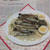 網焼き子持ちししゃも載せ焼きうどん＋ゆで卵
