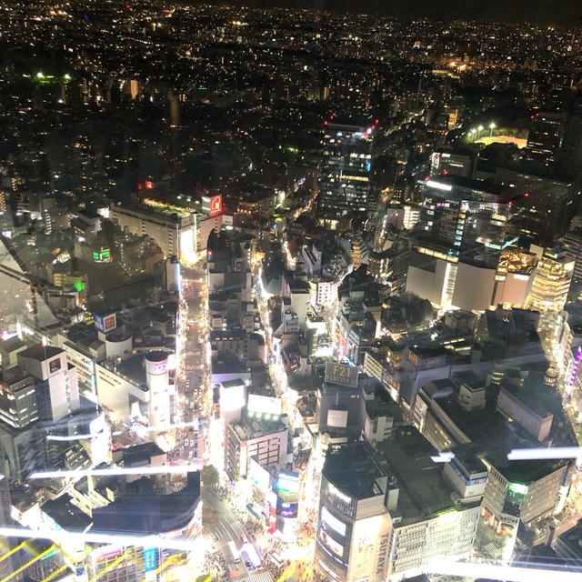 渋谷スカイの展望台に行きました〜！！