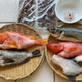 魚のお取り寄せ＿2022年4月　♪ホタルイカ、ハタ、鯵、カワハギの夕食♪