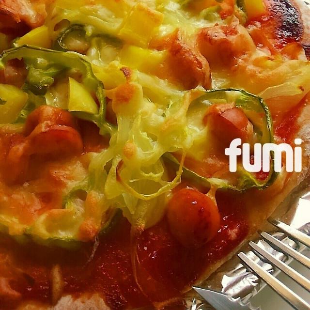 ピザ・三たび(^^;)