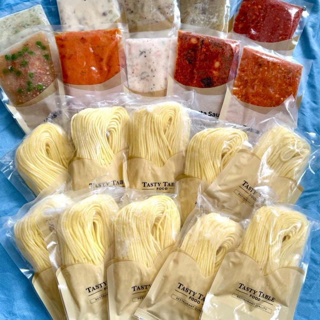 レストランの味のパスタやパスタソースが半額　グルテンフリーパスタも対象