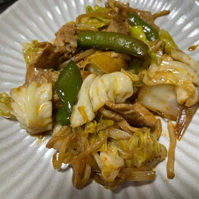 回鍋肉の夕飯