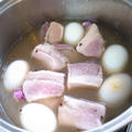 豚肉と卵のココナッツジュース煮、ゴーヤの肉詰めスープ、３色アガーゼリー＠ベトナム料理教室