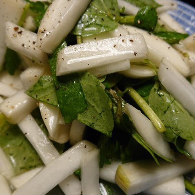 野郎飯流・かぶの塩レモンサラダ