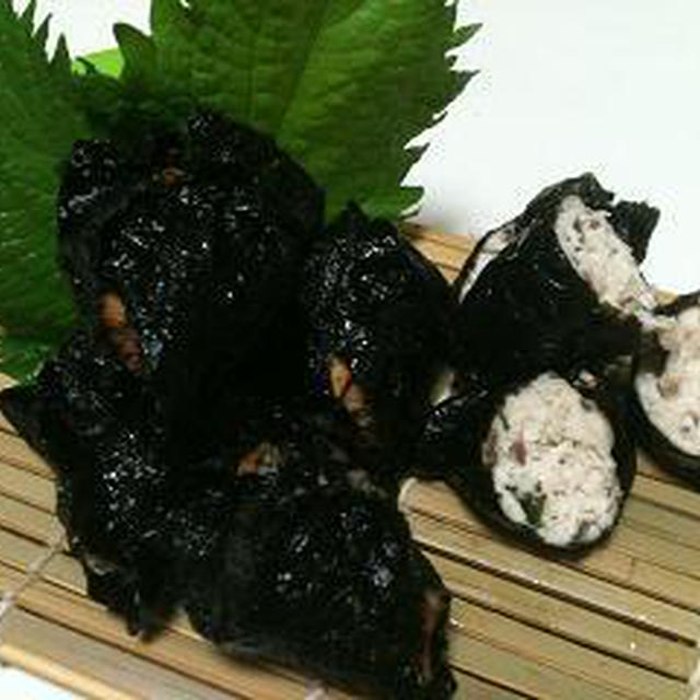 椎茸つくねののり巻き揚げ♪
