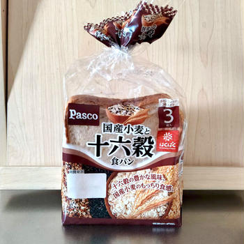 【商品レビュー】国産小麦と十六穀食パン（パスコ）
