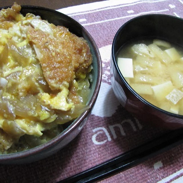 かつ丼　レシピ付き