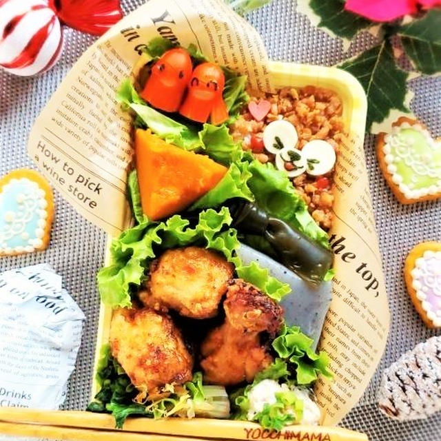 ダッフィー弁当鶏三昧編＆北海道グルメ☆砂川ナカヤ菓子店のパンプキンパイ☆