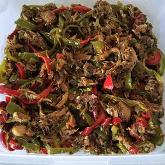 ちょー簡単、ご飯のお供にサバピー缶