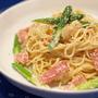 アスパラガスと明太のパスタ　　　　　作り方とレシピ