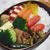 回鍋肉弁当。幸せそうに眠るあんこ