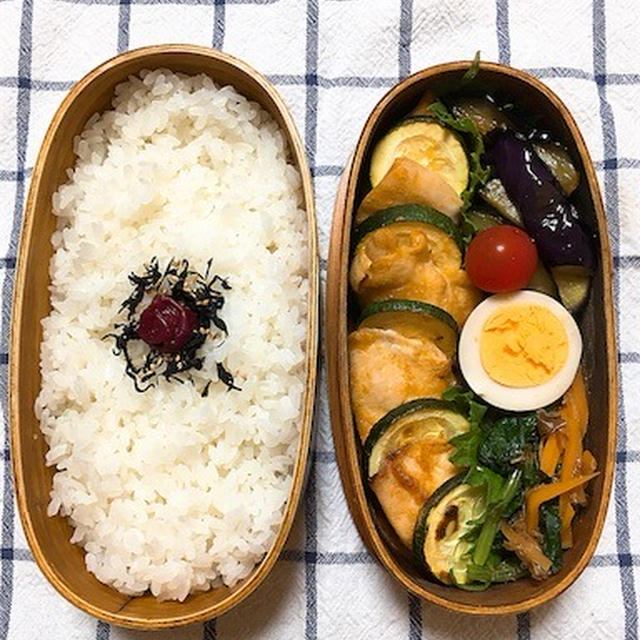 20180809トムヤムチキン弁当＆「お父さんが行っちゃうよ！」