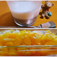 和のぷるん。小豆ミルクゼリー。缶詰丸ごとぷるん。フルーツゼリー