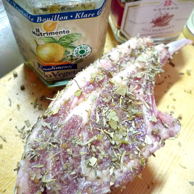 仔羊のタプナード焼き