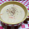 クリーミー豆乳味噌スープ by masaさん