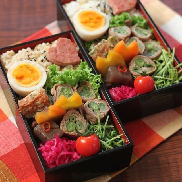 初恋のほろ苦い思い出(´•ω•｡`) ♥ bento＆晩ご飯(๑¯﹃¯๑)♪