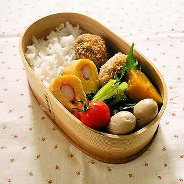 ひじきコロッケ弁当